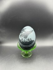 Engraved Hand Carved  Emu Egg