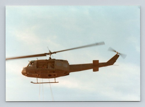 Vintage military photo - military, huey