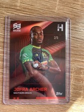 Jofra Archer Red /5 Topps The