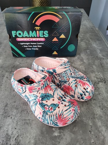 Skechers floral clogs - skechers,