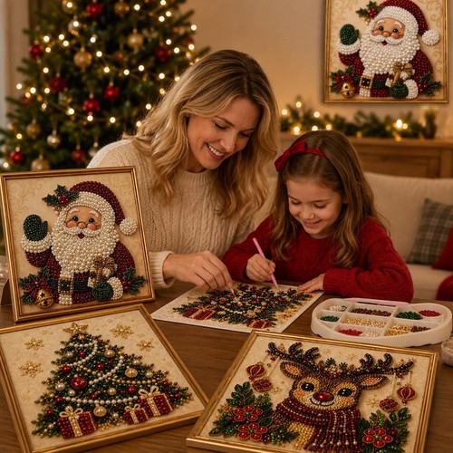 Christmas pearl diamond - christmas,