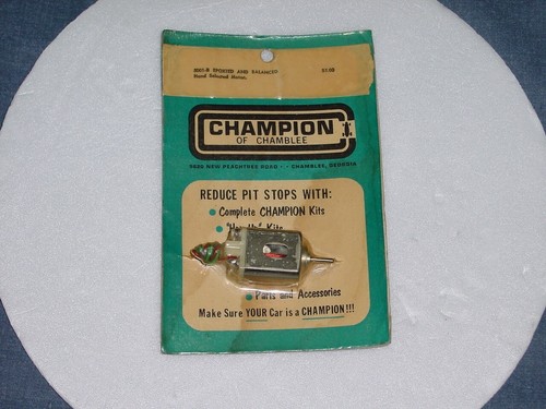 Champion 5001 slot car motor - car,