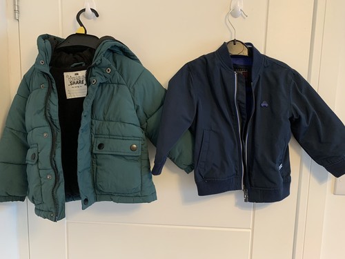 Bundle boys coats - of, 2