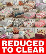 Clearance Bedding @ Great Prices - Duvet Quilt Cover Bed Sets REDUCED All Size