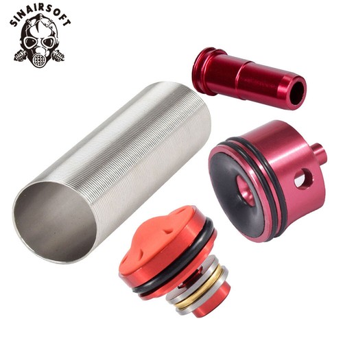 4pcs cylinder head - head, piston