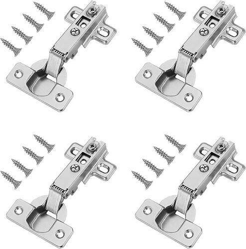 Cabinet hinges 4pack kitchen - cabinet,