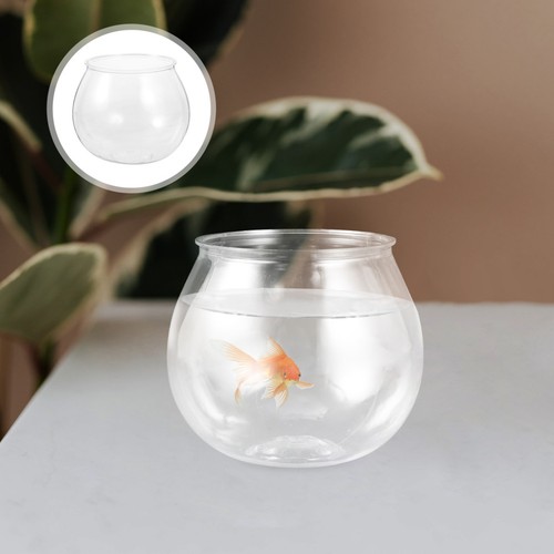 Fish bowl transparent round - bowl,