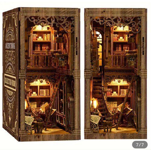 Book nook kit led magic - 3d,