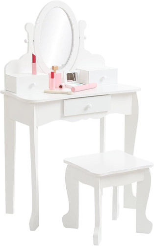 White kids vanity set - white,