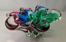 Rainbow Japanese Style Decorative Glass Bowl Ornament Homeware F345