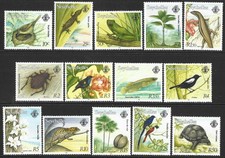 Seychelles 1983 Flora & Fauna Set SG.815/828 Mint (MNH)  Cat:£45+