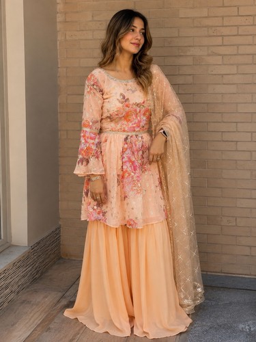 Sharara suit for women salwar - suit,