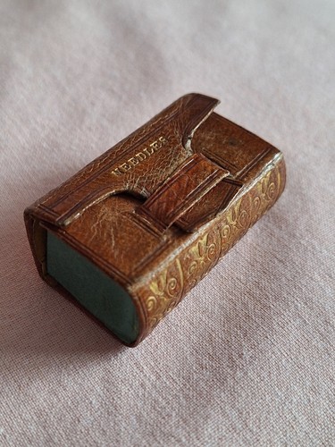 Victorian miniature tooled - miniature,