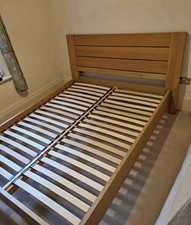 M&S Sonoma Solid Oak King Size Bed Frame