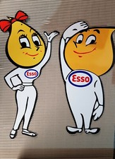 OIL DROP BOY 21.5 X 11" OR GIRL 24" X 11.5" METAL SIGN/ MAN CAVE/ GARAGE/ SHED