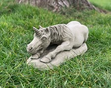 Concrete unicorn statue stone - concrete,