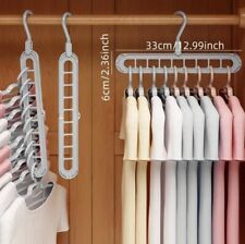 9 Hole Clothes Hanger Storage