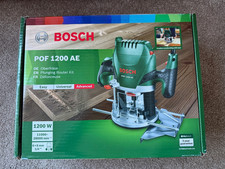 Bosch POF 1200 AE Router. Open