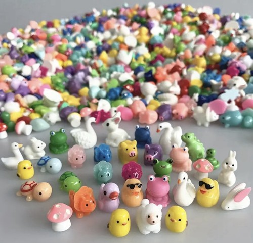 Mini resin animal figures - resin,
