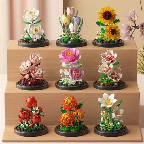 Flower bouquet set lego - flower,