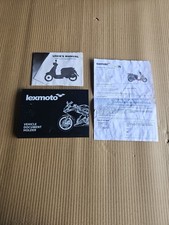 lexmoto 125cc scooter document