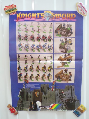 Vintage britains knights sword - britains,