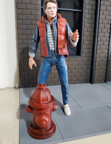 Fire hydrant street diorama - hydrant,