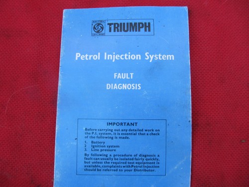 Triumph petrol injection