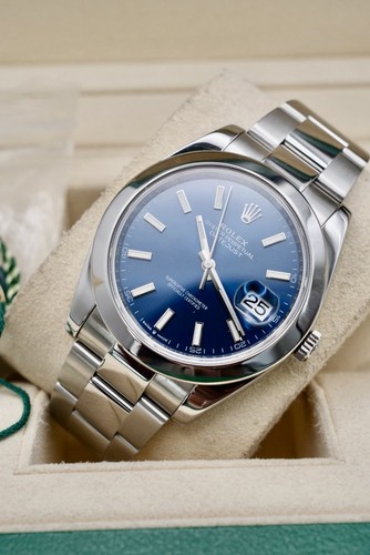Rolex datejust 126300 - datejust, blue