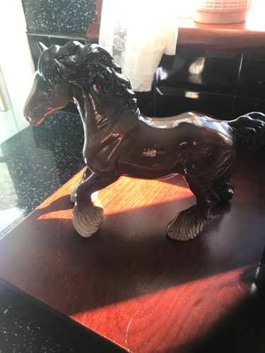 Beswick prancing shire horse - beswick,
