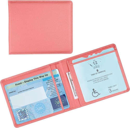 Genuine leather disabled blue - leather,