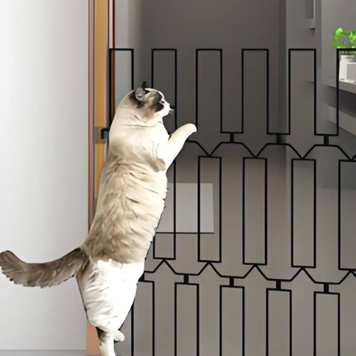 Retractable pet gate - retractable,