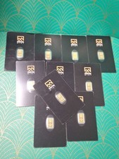0.5g .9999 Carded 24CT Gold