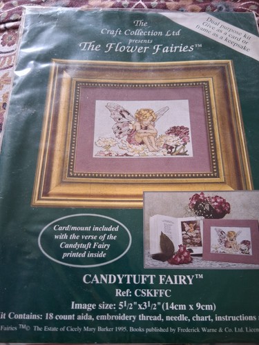 Flower faries cross stitch - faries,