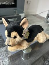 Aurora Nature Babies Alsatian German Shepherd Puppy Dog Soft Plush Toy 12”