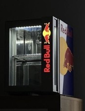 VERY RARE OEM Red Bull Led Limited 3D Logo Fridge Pub Home Garden Garage