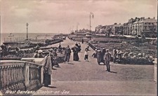 Postcard West Gardens Clacton