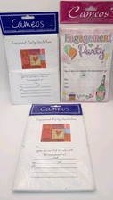 3 Packets Of 20 Engagement Party Invitations Invitationn Parties Invites Cheap