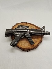 Miniature Rifle Pocket Cigarette Lighter Butane Gas Jet Flame Working Order 