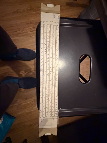 Vintage slide rule collection - slide,
