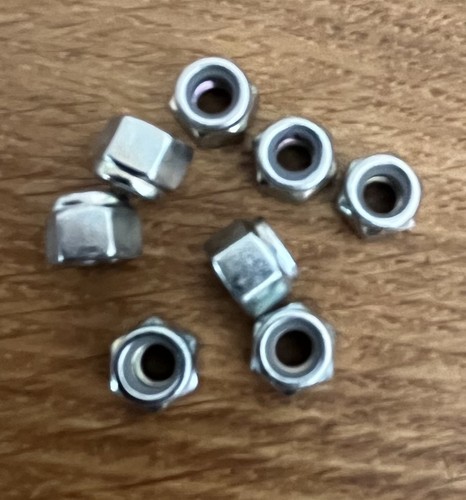 Whitworth nyloc nuts - 8,