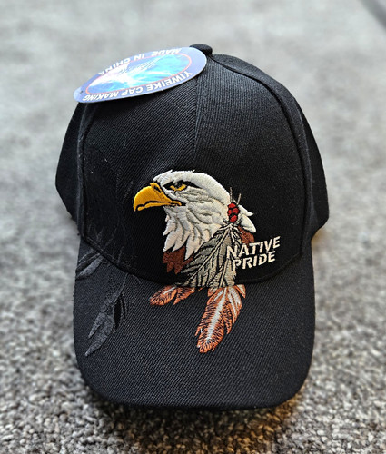 Men black baseball cap - men's,