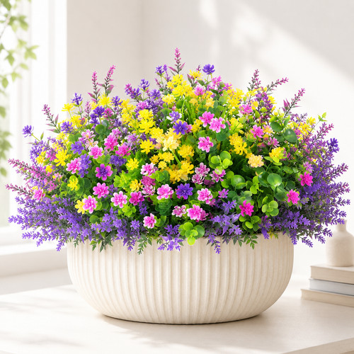 12bundles artificial flowers - 12bundles,