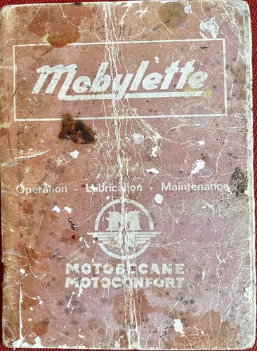 Mobylette moped 1972 original - mobylette,