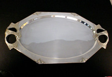 Very Large Art Nouveau WMF Silver Plate Tray