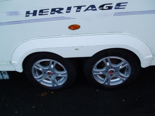 Caravan wheel arch cover - arch,