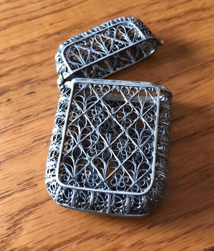 Antique silver filigree - antique,