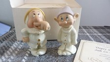 Lenox Disney Dopey & Sneezy Salt & Pepper Pots Boxed