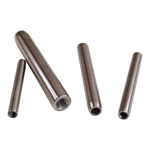 Stainless steel swage end - steel,