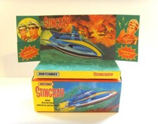 MATCHBOX - STINGRAY SUBMARINE -  Superb custom display box and tray ONLY.